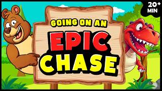 Going on a Bear Hunt 🐻🎶 Kids Brain Break | Just Dance | Bear Hunt | Dance Songs For Kid | Danny GO