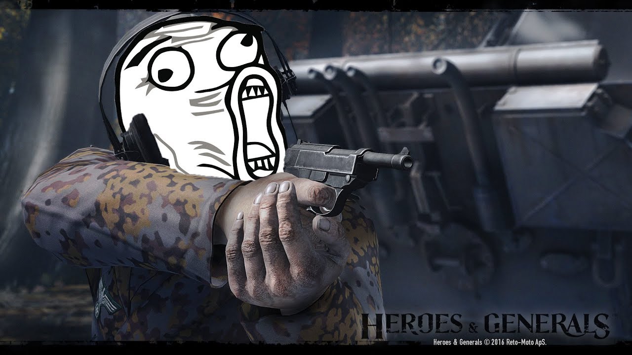 Heroes & Generals Gameplay - Walther P38 - Germany's Budget Pistol
