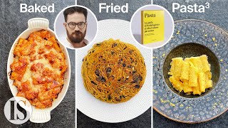 Leftover Pasta: Baked vs. Fried vs. Gourmet with Luciano Monosilio