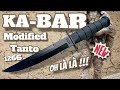 Kabar modified tanto 1266 le super couteau de combat  et des petites mises au point 