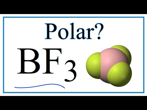 Video: Care este geometria moleculară și polaritatea lui bf3?