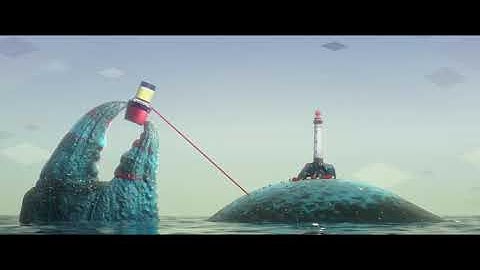 World biggest crab. Animated Short Film The Legend of The Crabe Phare by Crabe Phare Team
