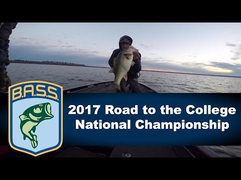 bass fishing at night 2017 Road to the Bassmaster College Series National Championship