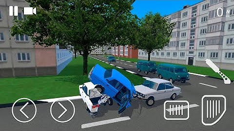 Russian Car Crash Simulator - Android Gameplay Walkthrough Car Crash Game