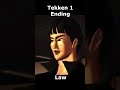 Law Ending - Tekken 1 #short