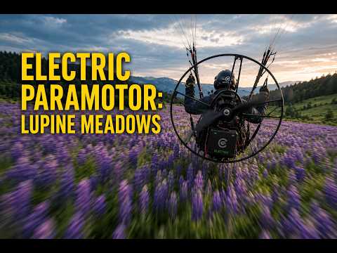 Electric Paramotor: Lupine Meadows