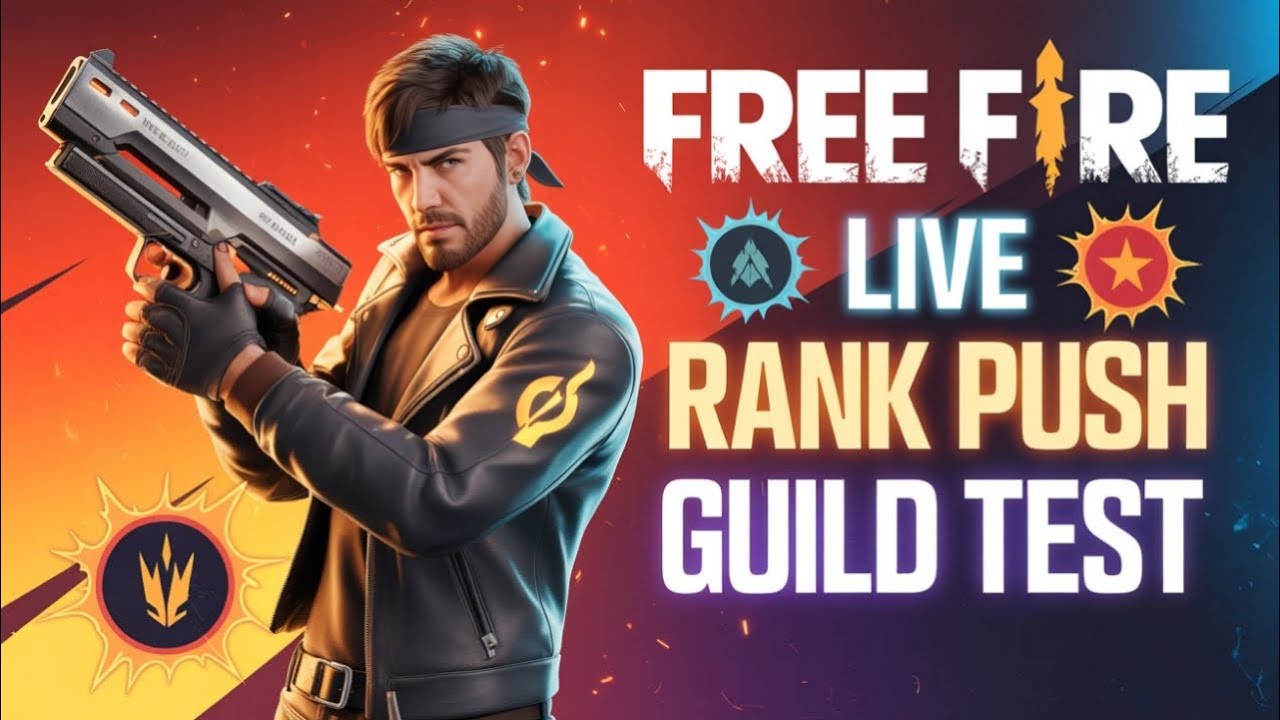 Free Fire Live Rank Push 😍 ff live
