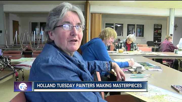 Holland Tuesday Painters creating masterpieces