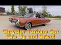 Chrysler Turbine Car Fire Up and Drive!