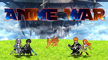Kirito V2 ( 3 Form) & Asuna VS Ichigo TYBW V2 OP & Orihime in Jump Force Mugen