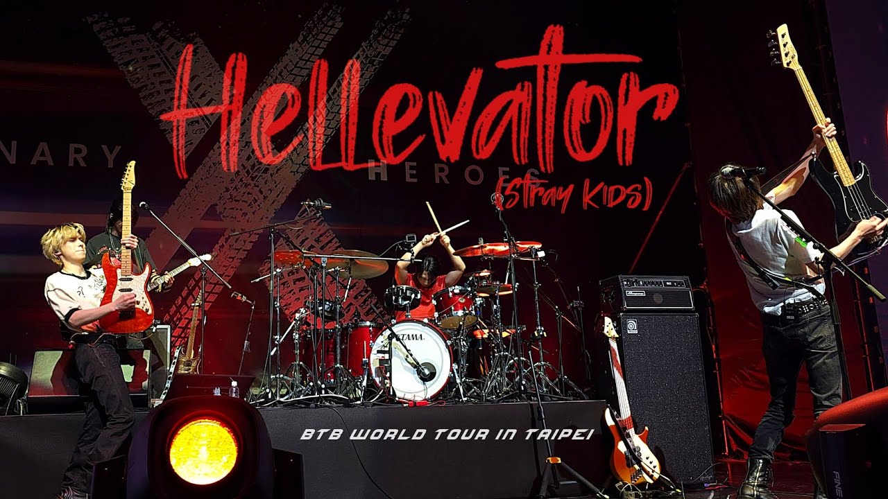 240308 Hellevator(원곡:Stray Kids) - Xdinary Heroes | BTB World Tour in TAIPEI