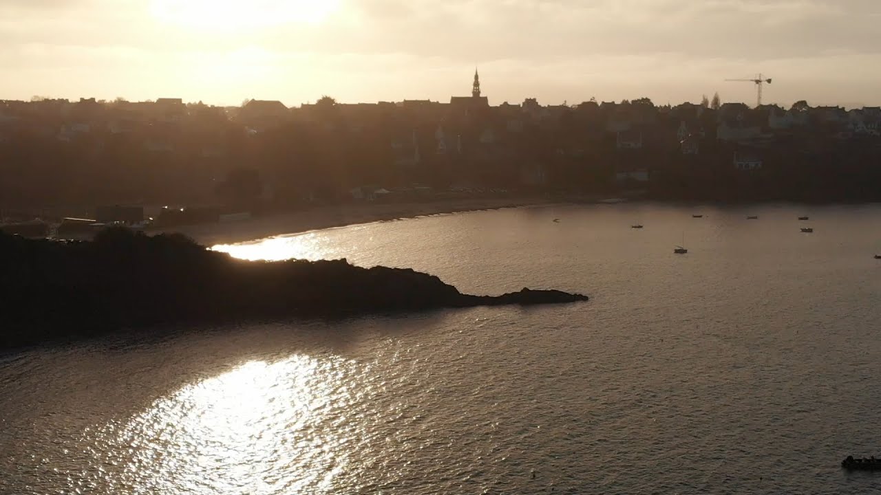 4K Brittany’s Carantec Sequence Shot (Aerial views)