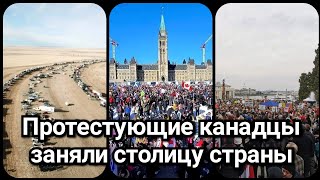 Канада Сейчас | Протест В Канаде  | Конвой Свободы Митинг В Канаде | Canada Freedom Escort