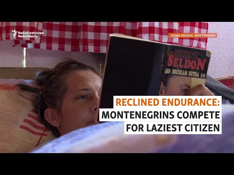 Reclined Endurance: Montenegrins Compete For Laziest Citizen