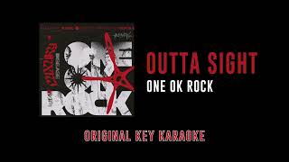 Outta Sight - ONE OK ROCK | カラオケ | Luxury Disease | Karaoke Instrumental with Lyrics