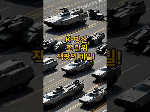 K 방산 조 단위 잭팟의 비밀! #K방산 #한국무기 #외신반응 #수조원잭팟 #방위산업 #쇼츠