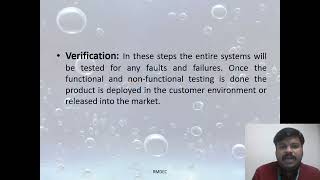 Water fall model in SDLC |Software Development Practices| Dr. N. Ramshankar, ASP/CSE, RMDEC screenshot 5
