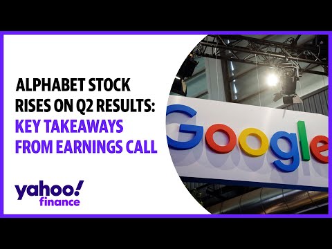 Alphabet stock rises on q2 results, crushes ad slowdown worries driven by search