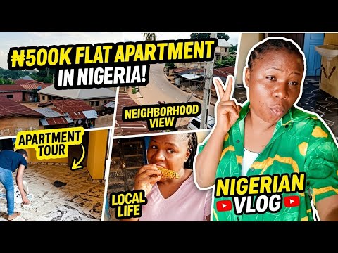 Helping My Friend Clean Her New ₦500K Apartment + House Tour 🏠/ Life in Nigerian 