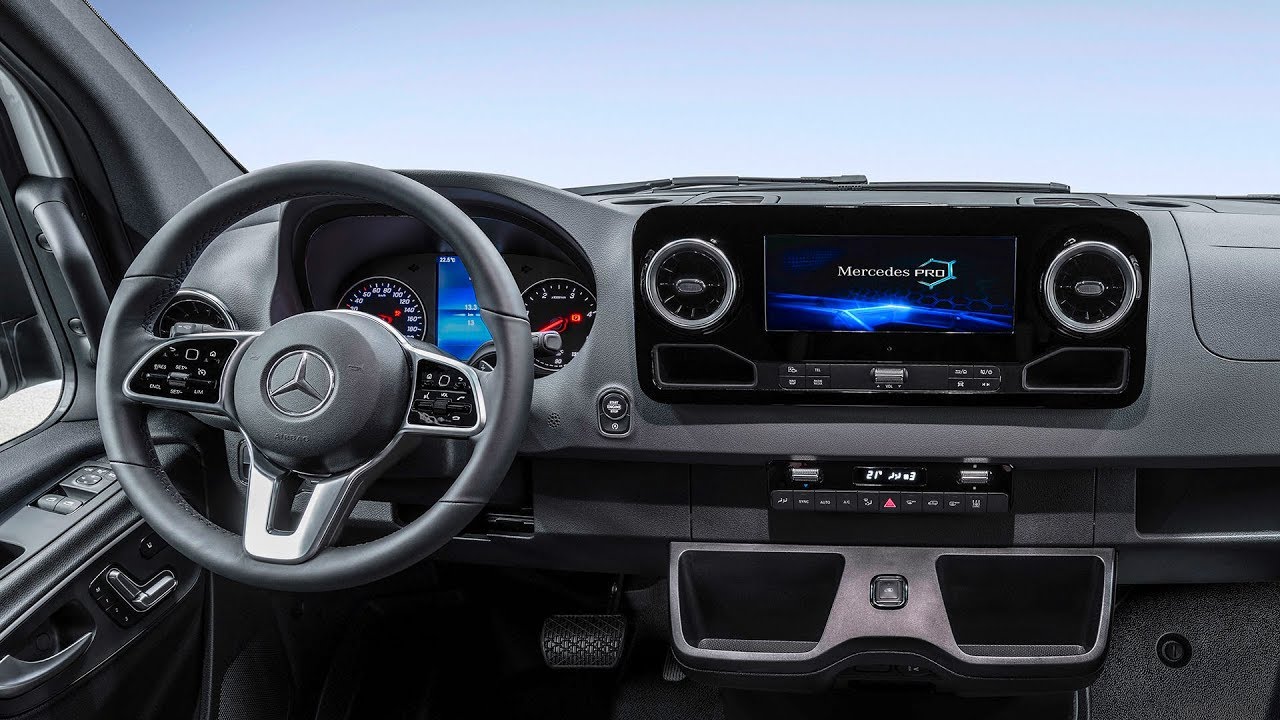 New Mercedes Benz Sprinter Interior