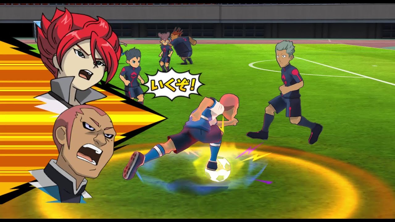 Inazuma Eleven Go Strikers 2013 - Diamond Dust vs Destructchers 3.0 Wii 1080p (Dolphin/Gameplay)