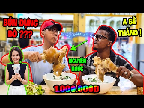 Video BÚN DỰNG BÒ Có 1 Không 2 Ở Sài Gòn Và Màn Đọ Tài Nhận... - youtube