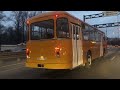 Автобус ЛиАЗ-677 на Горьковском шоссе в Балашихе