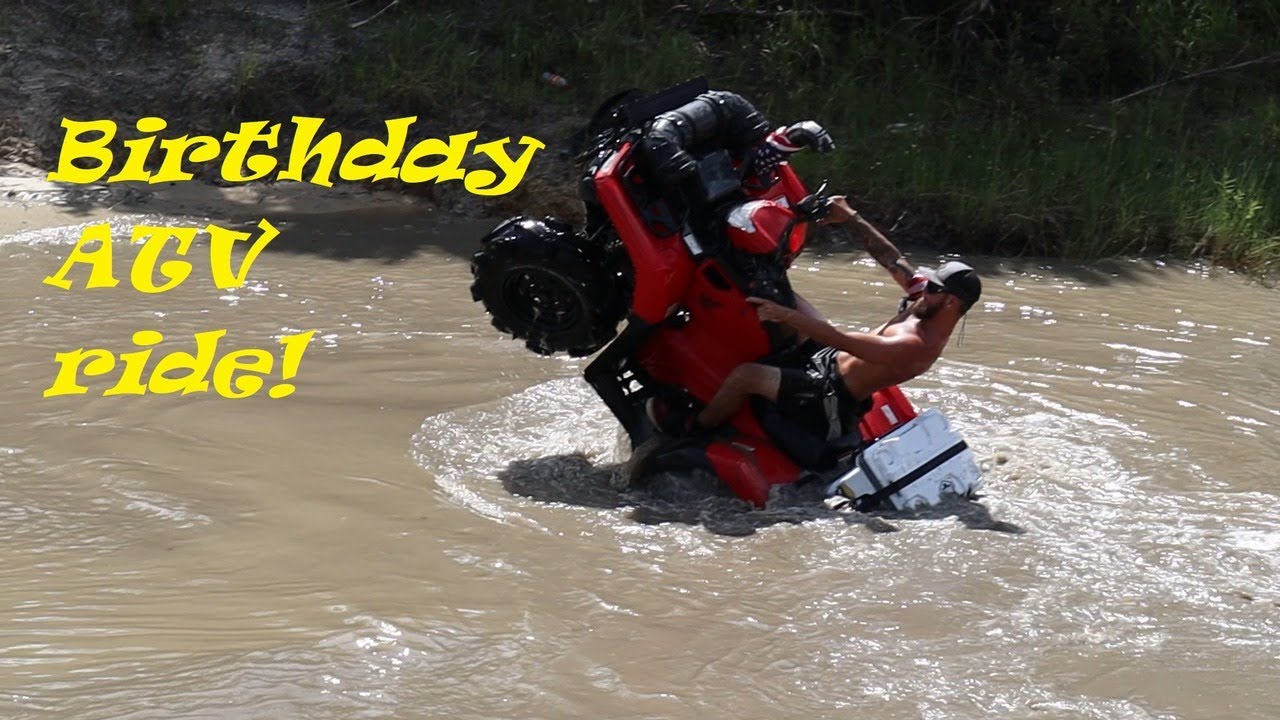 ATV Birthday ride! (Honda Foreman) YouTube