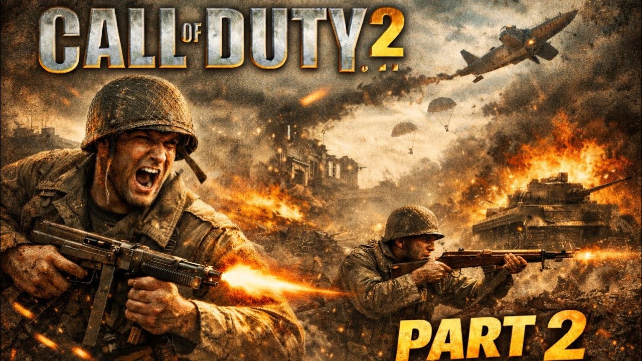 گیم پلی(Call of Duty 2) پارت2