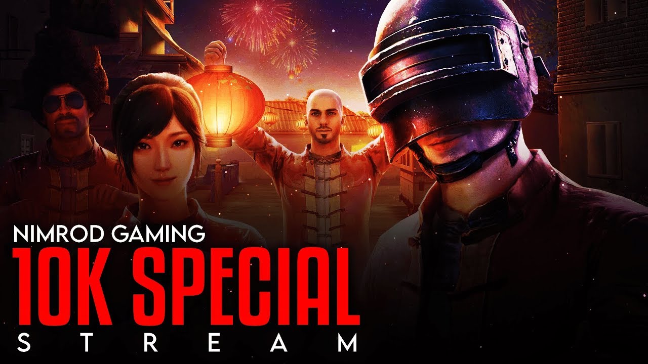 10K FAMM! PUBG MOBILE LIVE BI CLAN ELITE CUSTOMS |【Bi】NimrodYT