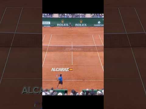 Video When Sinner faces Alcaraz on clay, its always a tough battle.