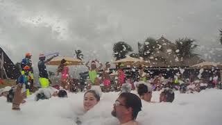 more video from second foam party at the royalton chic punta cana oct.2022