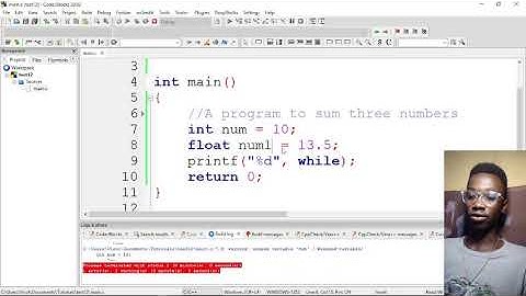 C Programming With Vicol 2 - C Programming Comments | Reserved Words | Constants