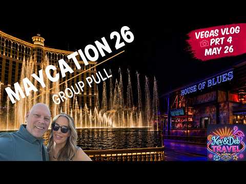 Vegas Vlog - Maycation Prt 4/Breakfast at House Of Blues/Huge Group Pull