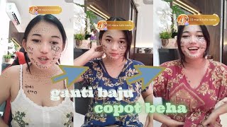 LIVE BIGO HOT GUNUNG GEDE ganti baju daster nerawang!!