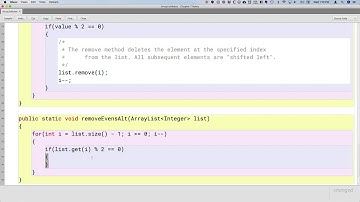 APCSA Arrays 06.02 ArrayList methods, enhanced for loop