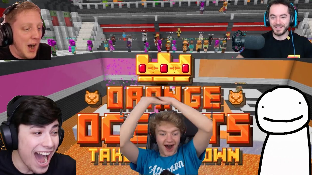 MCC 17: Streamers React to Grian Clutch in Dodgebolt