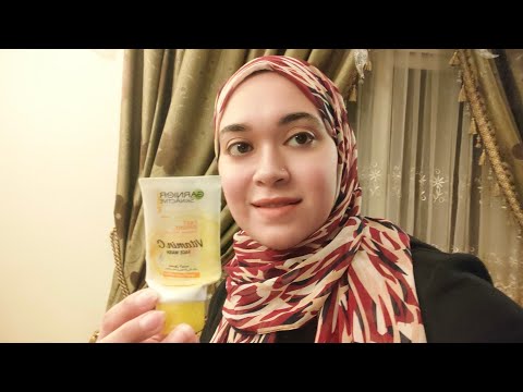 غسول غارنييه بفايتمين سي والليمون وتجربتي معاه غسول للبشرة