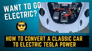 The 1974 VW Super Beetle Gets an ELECTRIC Shock