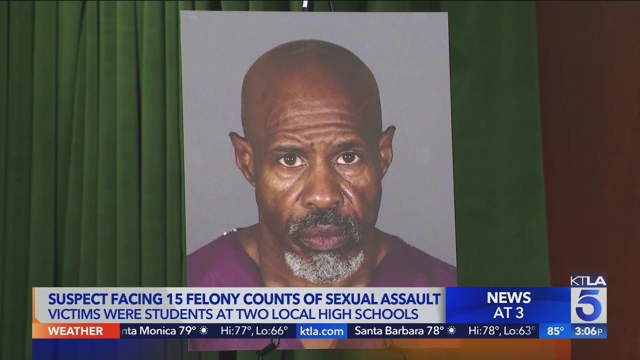 San Fernando Valley high school trainer charged with sexually assaulting 10 teenage girls