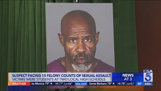 San Fernando Valley high school trainer charged with sexually assaulting 10 teenage girls