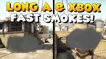 CS:GO - Very Fast Dust2  Xbox & Long A Corner Smoke Tutorial