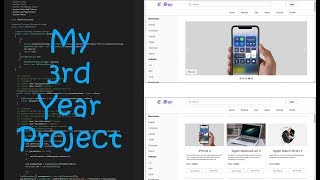 EBuy | E-commerce Site | My 3rd Year Project | 3rd Year OOSD (Web based) Project