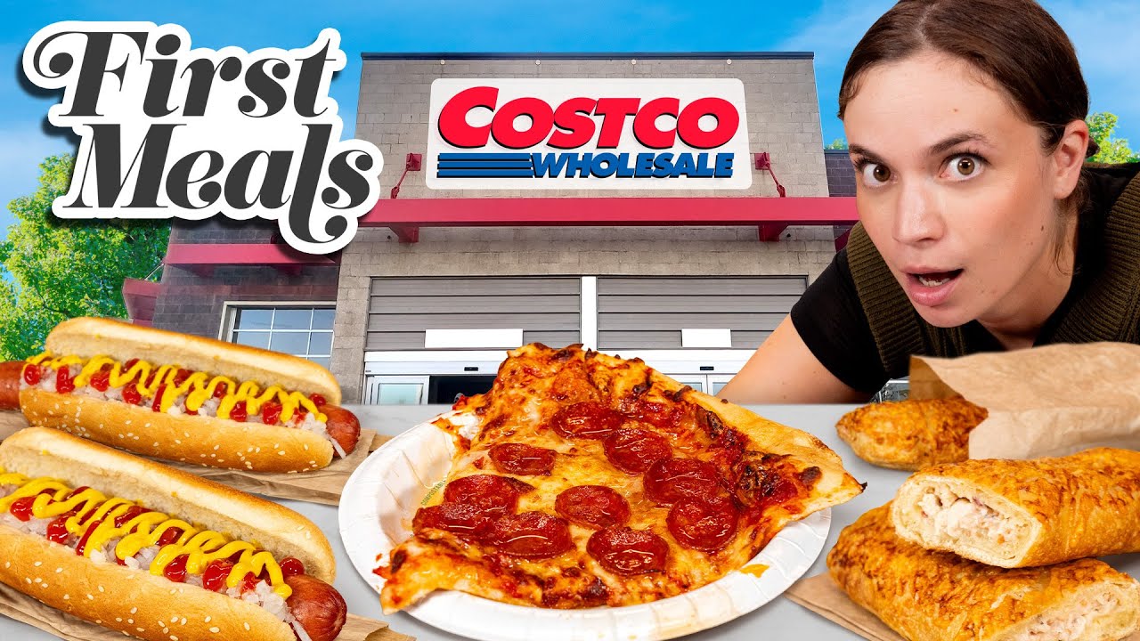 Angela Giarratana Eats Costco Pizza For The First Time Angela Giarratana Eats Costco Pizza For The First Time