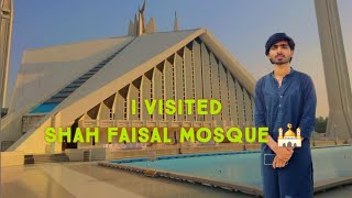 I Visited Shah Faisal Mosque 🕌 | Adventures Kamil |
