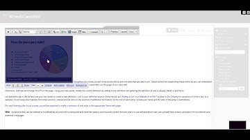 Wikis - Adding text and inserting files and images