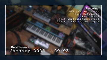 #Jamuary2023 - Oxi One Matriceal Mode