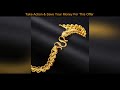 Top Forever Not Fade 24K Gold Filled Necklace for Men Women Fine Colgante Plata De Ley Mujer Naszyj