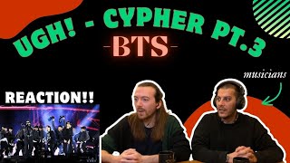 Ugh! Cypher Pt.3 REACTION!! (Yet To Come Busan Concert) Diving into Rap Line..Musicians React K-Pop