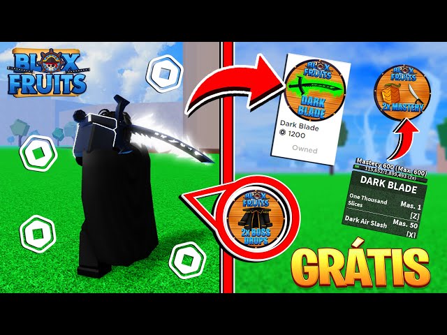 24 HORAS TROCANDO YORU (DARK BLADE) POR FRUTAS MÍTICAS NO BLOX FRUITS  (ROBLOX) 